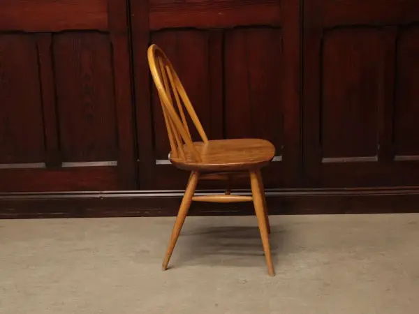 フープバックチェア｜ブナ材・エルム材・1960年代 スポークバックの名作 ERCOL（アーコール） 5