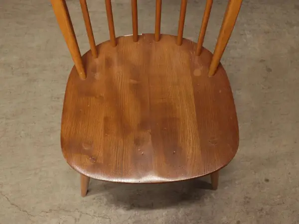 フープバックチェア｜ブナ材・エルム材・1960年代 スポークバックの名作 ERCOL（アーコール） 6