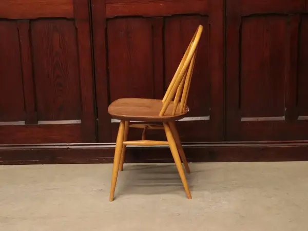 フープバックチェア｜ブナ材・エルム材・1960年代 ヴィンテージの曲木椅子 ERCOL（アーコール） 3