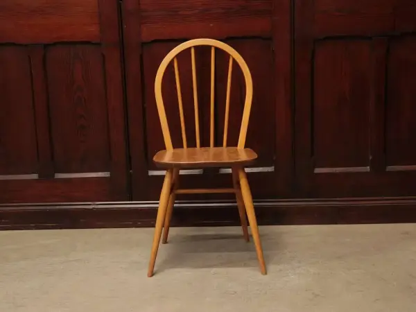 フープバックチェア｜ブナ材・エルム材・1960年代 ウィンザーキッチンチェア ERCOL（アーコール） 2