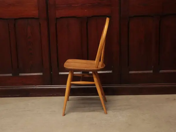 フープバックチェア｜ブナ材・エルム材・1960年代 ウィンザーキッチンチェア ERCOL（アーコール） 3