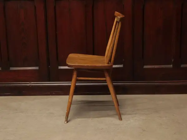 スティックバックチェア｜ブナ・エルム材・1960年代 背が抜けたダイニングチェア ERCOL（アーコール） 3