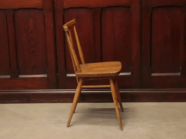 スティックバックチェア｜ブナ・エルム材・1960年代 背が抜けたダイニングチェア ERCOL（アーコール） 5