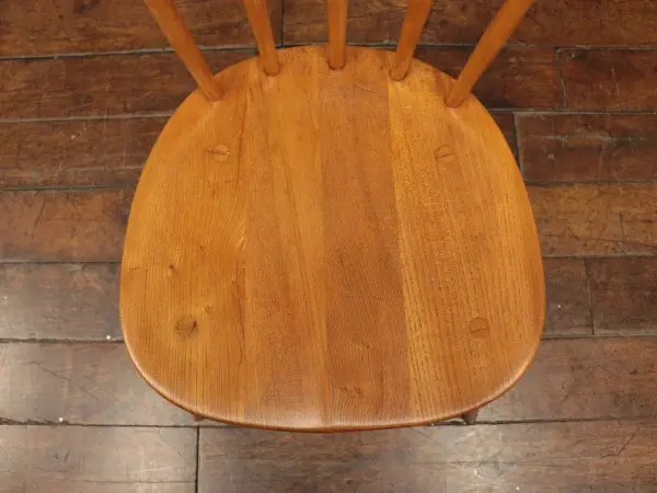 ボウバックチェア｜ブナ・エルム材・1960年代 サドルシート ERCOL（アーコール） 6