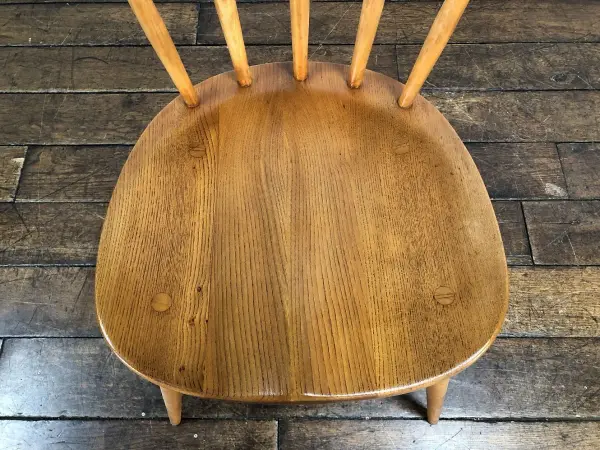ボウバックチェア｜ブナ・エルム材・1960年代 サドルシート ERCOL（アーコール） 7