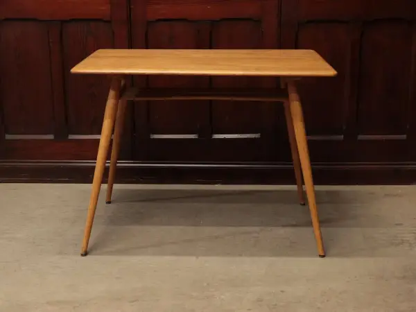 ダイニングテーブル｜ビーチ・エルム材・1960年代 棚付きコンパクト ERCOL（アーコール） 4