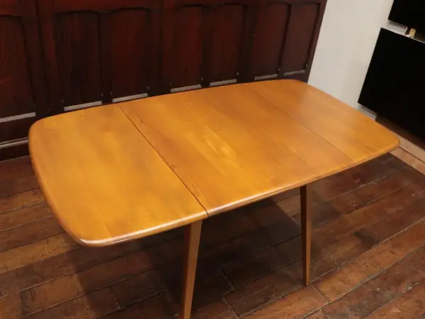 バタフライテーブル｜ビーチ・エルム材・1960年代 折りたたみダイニング ERCOL（アーコール） 7