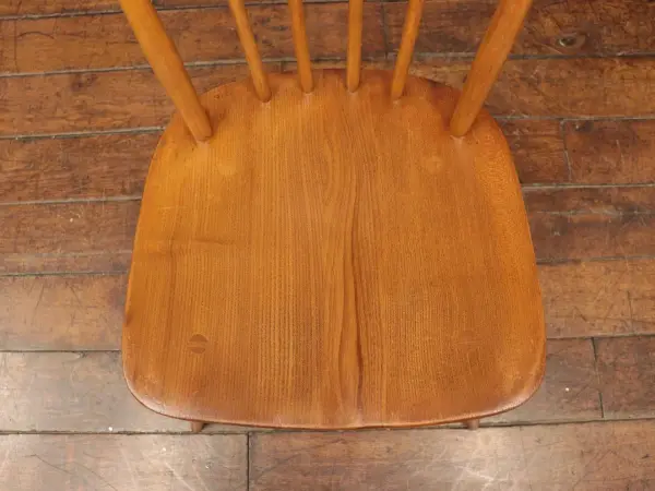 ボウバックチェア｜ブナ・エルム材・1960年代 サドルシート ERCOL（アーコール） 6