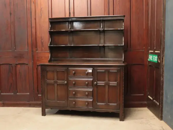 カップボード｜エルム材・1960年代 飾り棚付き ERCOL（アーコール） 1