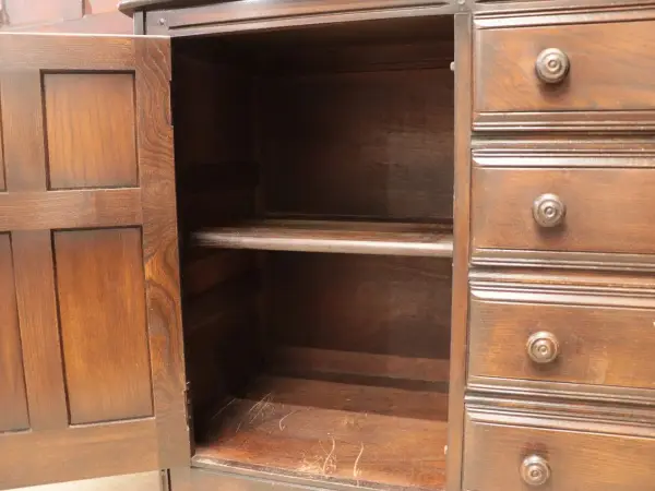 カップボード｜エルム材・1960年代 飾り棚付き ERCOL（アーコール） 8