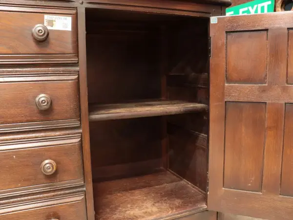 カップボード｜エルム材・1960年代 飾り棚付き ERCOL（アーコール） 9