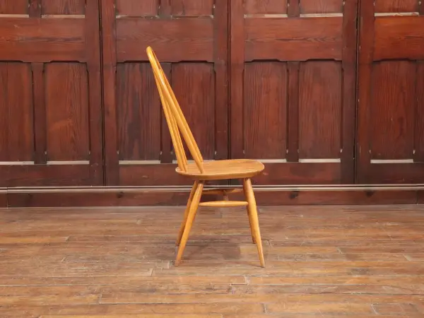 クエーカーチェア｜ブナ・エルム材・1960年代 スポークバック ERCOL（アーコール） 5