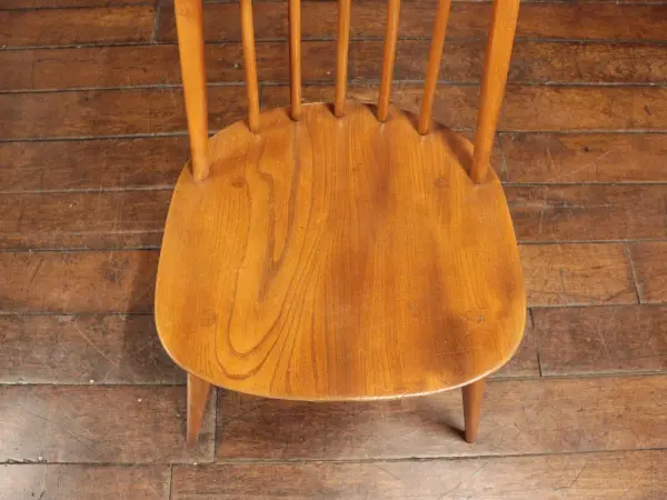 クエーカーチェア｜ブナ・エルム材・1960年代 スポークバック ERCOL（アーコール） 6