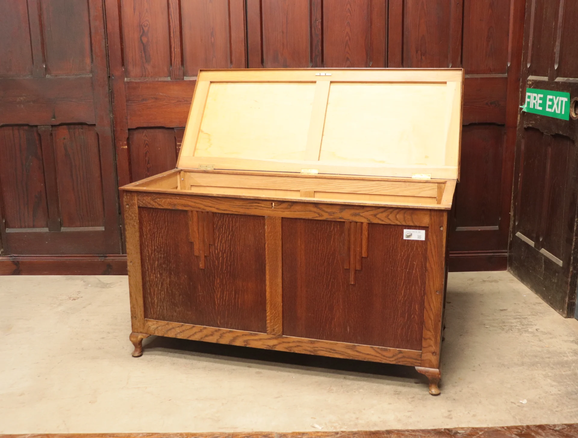 イギリス アンティーク家具 ブランケットボックス 1930年頃 英国製 115B ブランケットボックス｜オーク材・1930年代 幅125cmの大容量