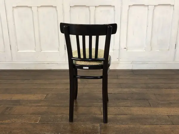 ベントウッドチェア｜ブナ材・1930年代 モリス生地張りのカフェチェア THONET（トーネット） 4