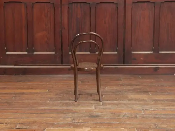ベントウッドキッズチェア｜ビーチ材・1930年代 籐編み座面 THONET（トーネット） 4