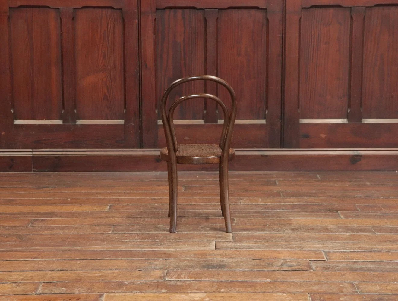 ベントウッドキッズチェア｜ビーチ材・1930年代 籐編み座面 THONET
