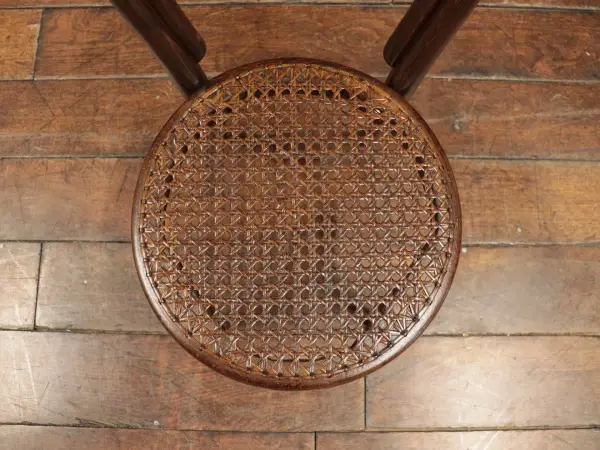 ベントウッドキッズチェア｜ビーチ材・1930年代 籐編み座面 THONET（トーネット） 6