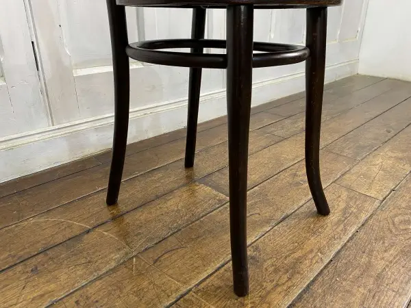 ベントウッドチェア｜ブナ材・1930年代 モリス「いちご泥棒」張りのバルーンバック THONET（トーネット） 8