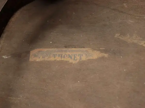 ベントウッドチェア｜ブナ材・1930年代 フラワーモチーフのパネルバック THONET（トーネット） 7