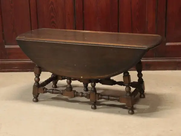 センターテーブル｜ビーチ・エルム材・1930年代 ゲートレッグ式 ERCOL（アーコール） 1