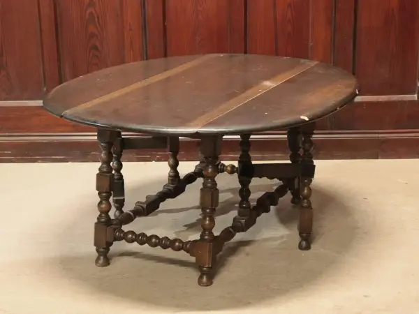 センターテーブル｜ビーチ・エルム材・1930年代 ゲートレッグ式 ERCOL（アーコール） 2