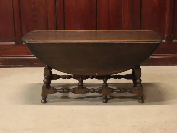 センターテーブル｜ビーチ・エルム材・1930年代 ゲートレッグ式 ERCOL（アーコール） 7