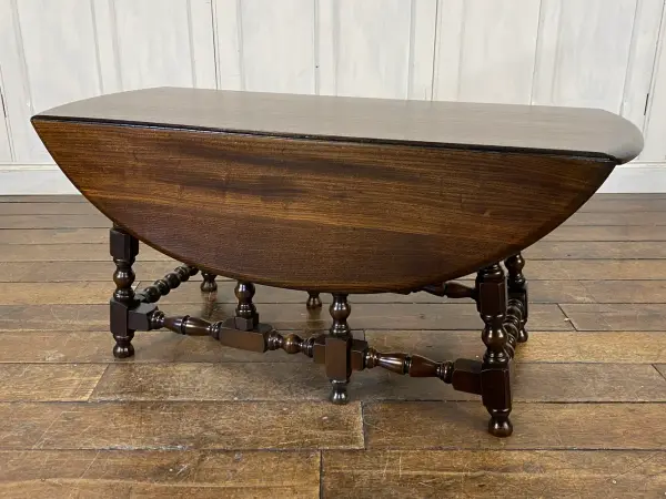 センターテーブル｜ビーチ・エルム材・1930年代 3段階に広がるゲートレッグ ERCOL（アーコール） 1