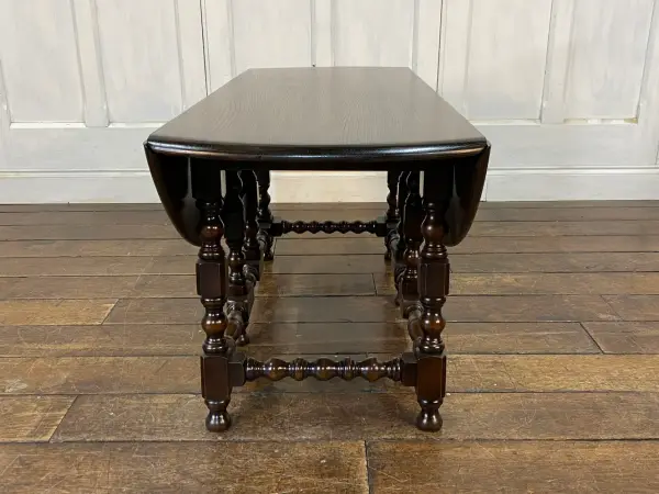 センターテーブル｜ビーチ・エルム材・1930年代 3段階に広がるゲートレッグ ERCOL（アーコール） 3