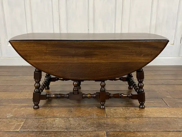 センターテーブル｜ビーチ・エルム材・1930年代 3段階に広がるゲートレッグ ERCOL（アーコール） 6