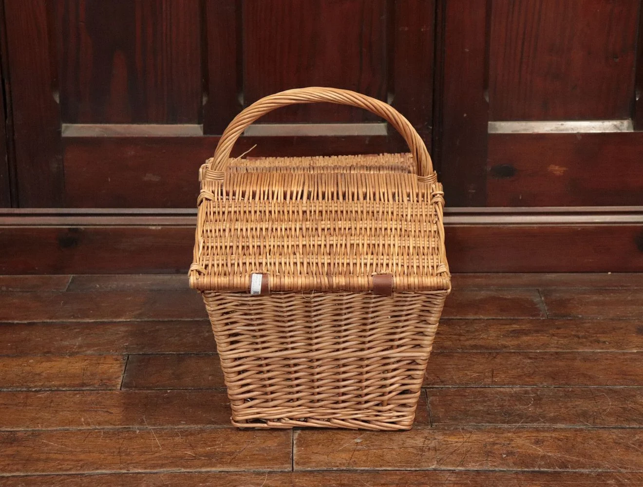 フォートナム&メイソン　ハイパー　F&M ピクニックバスケット 籐製 かご ピクニックバスケット｜Fortnum & Mason のハンパー 53cm | ケントストア