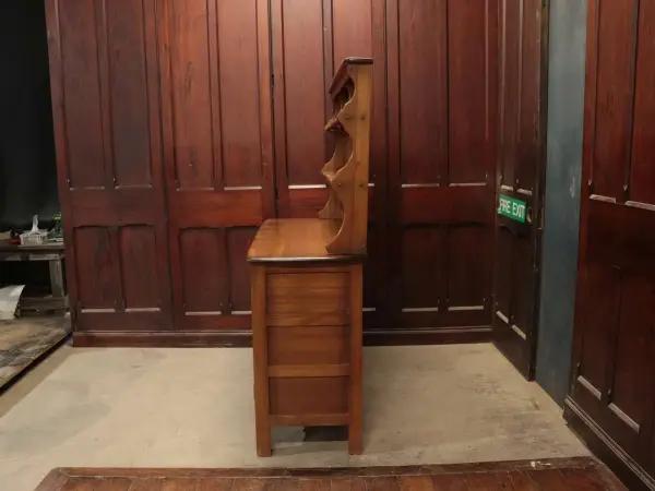 カップボード｜エルム材・1960年代 プレートラック付き ERCOL（アーコール） 4