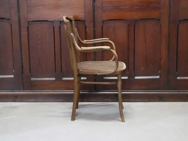 ベントウッドアームチェア｜ビーチ材・1930年代 ループバック THONET（トーネット） 5