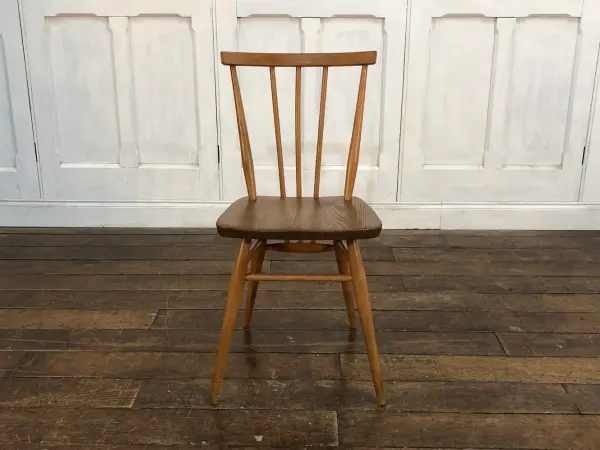 スティックバックチェア｜ブナ・エルム材・1960年代 背が抜けたダイニングチェア ERCOL（アーコール） 2