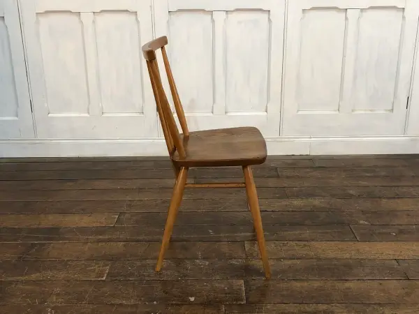 スティックバックチェア｜ブナ・エルム材・1960年代 背が抜けたダイニングチェア ERCOL（アーコール） 5