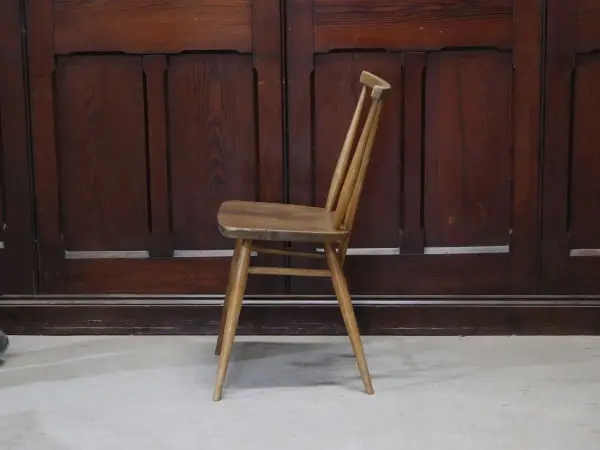 スティックバックチェア｜ブナ・エルム材・1960年代 背が抜けたダイニングチェア ERCOL（アーコール） 3