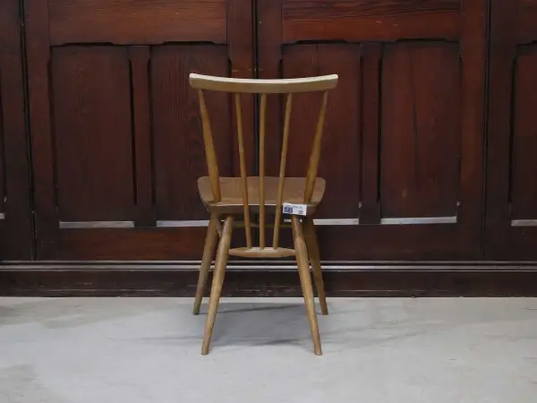 スティックバックチェア｜ブナ・エルム材・1960年代 背が抜けたダイニングチェア ERCOL（アーコール） 4