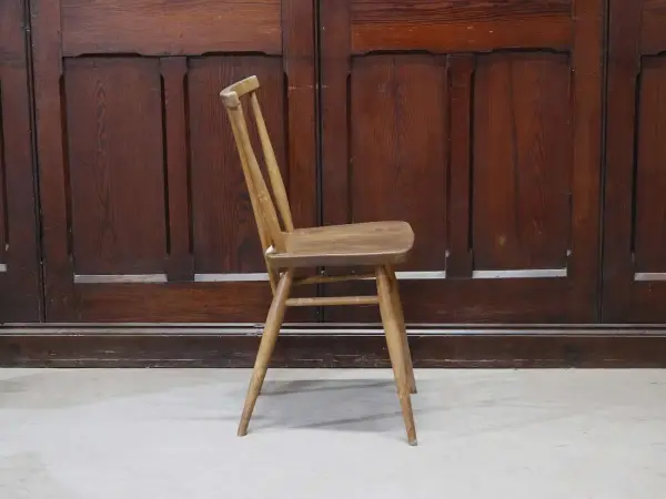 スティックバックチェア｜ブナ・エルム材・1960年代 背が抜けたダイニングチェア ERCOL（アーコール） 5