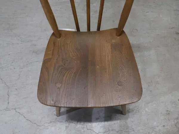 スティックバックチェア｜ブナ・エルム材・1960年代 背が抜けたダイニングチェア ERCOL（アーコール） 6