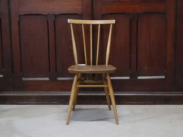 スティックバックチェア｜ブナ・エルム材・1960年代 背が抜けたダイニングチェア ERCOL（アーコール） 2