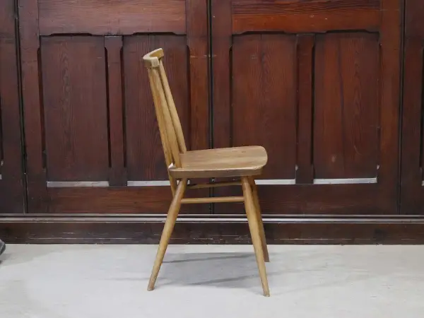 スティックバックチェア｜ブナ・エルム材・1960年代 背が抜けたダイニングチェア ERCOL（アーコール） 5
