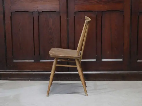 スティックバックチェア｜ブナ・エルム材・1960年代 背が抜けたダイニングチェア ERCOL（アーコール） 3