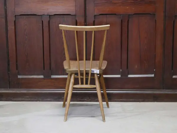 スティックバックチェア｜ブナ・エルム材・1960年代 背が抜けたダイニングチェア ERCOL（アーコール） 4