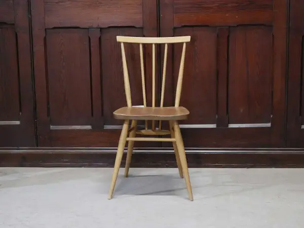 スティックバックチェア｜ブナ・エルム材・1960年代 背が抜けたダイニングチェア ERCOL（アーコール） 2