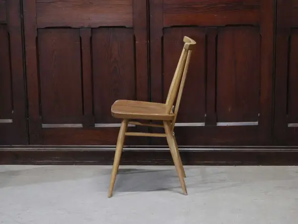スティックバックチェア｜ブナ・エルム材・1960年代 背が抜けたダイニングチェア ERCOL（アーコール） 3