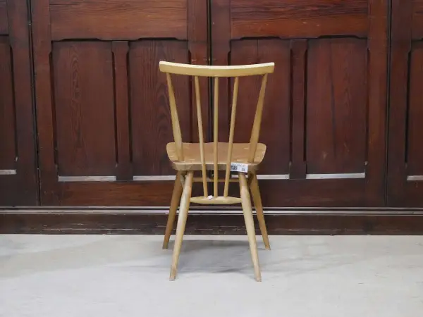 スティックバックチェア｜ブナ・エルム材・1960年代 背が抜けたダイニングチェア ERCOL（アーコール） 4