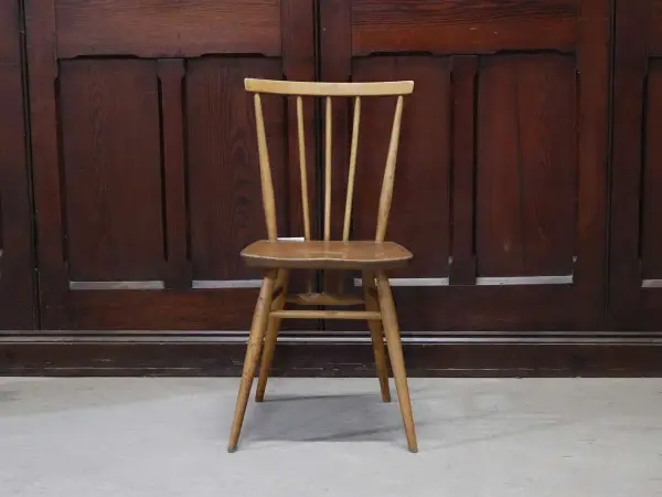 スティックバックチェア｜ブナ・エルム材・1960年代 背が抜けたダイニングチェア ERCOL（アーコール） 2