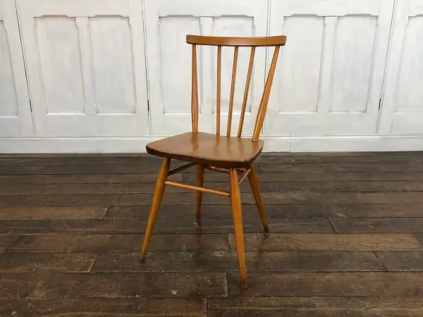 スティックバックチェア｜ブナ・エルム材・1960年代 背が抜けたダイニングチェア ERCOL（アーコール）