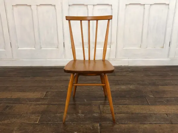 スティックバックチェア｜ブナ・エルム材・1960年代 背が抜けたダイニングチェア ERCOL（アーコール） 2