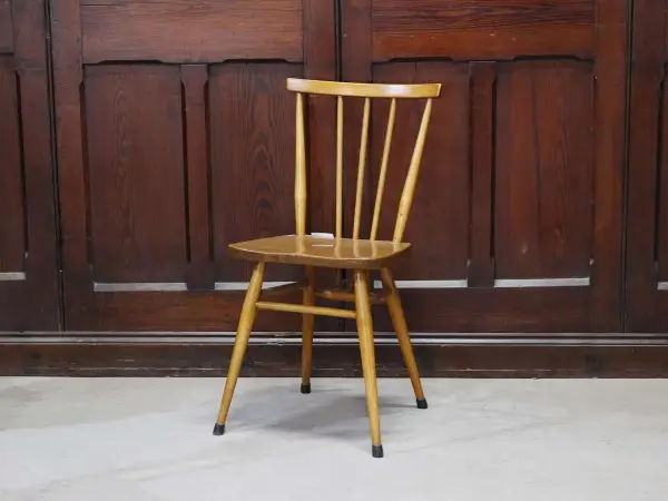 スティックバックチェア｜ブナ・エルム材・1960年代 背が抜けたダイニングチェア ERCOL（アーコール）